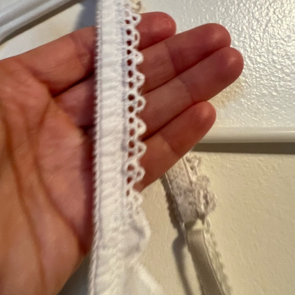 White eyelet bra corset top - Picture 10 of 17